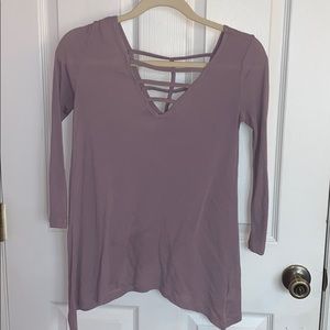 Plum color shirt